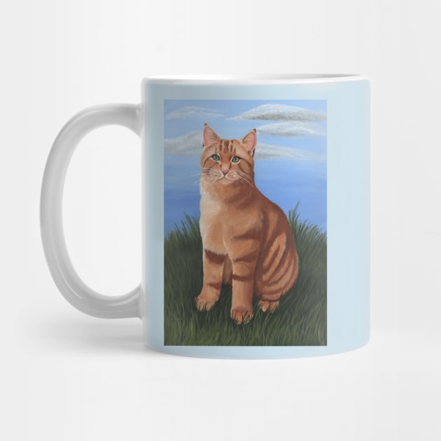 Ginger Tabby Cat by WolfySilver